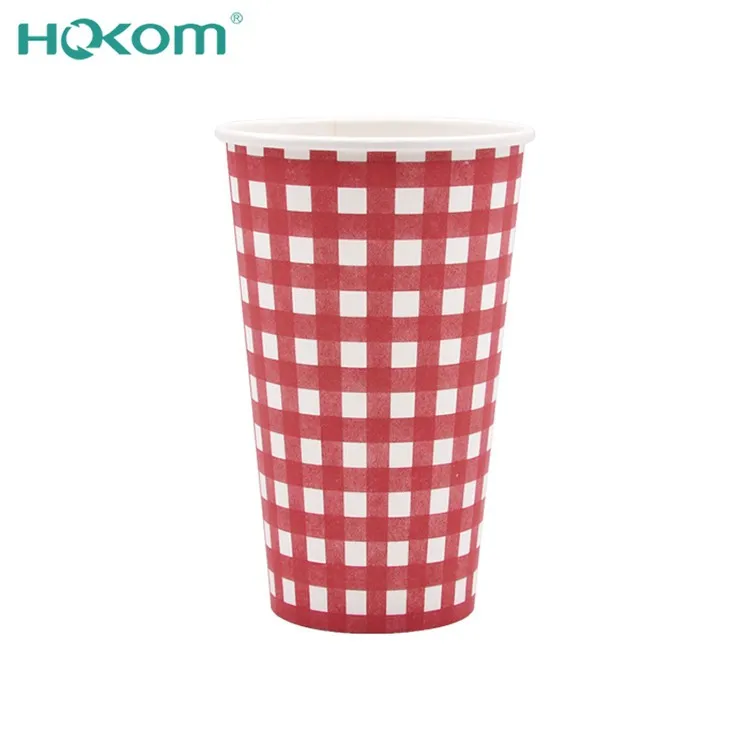 ขายส่งถ้วยกระดาษผนังเดี่ยว 16 ออนซ์สำหรับน้ำชาร้อนโลโก้กาแฟและขนาดสำหรับน้ำแร่สำหรับน้ำแร่โดยไม่ต้องฝา